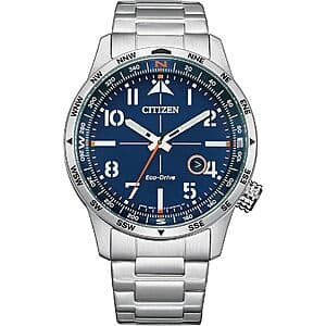 43mm Citizen Eco-Drive Avion Watch $150 + Free S&H