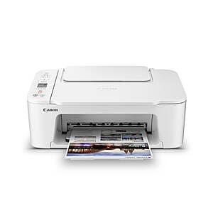 Canon PIXMA TS3722 Wireless All-In-One Inkjet Printer $39 + Free S&H