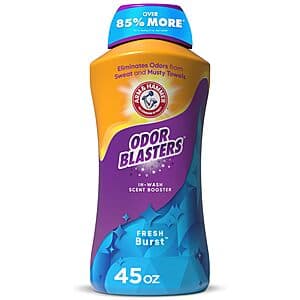 Select Accts: 45-Oz ARM & HAMMER Odor Blasters Laundry Scent Booster (Fresh Burst) $5.95 w/ S&S