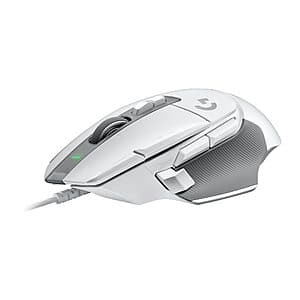 Logitech G502 X Wired Gaming Mouse (White) $50 + Free Shipping