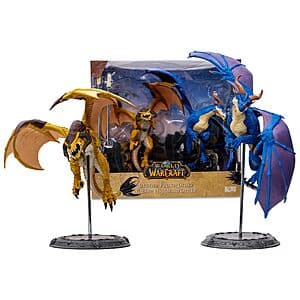McFarlane Toys World of Warcraft Bronze Proto-Drake & Blue Highland Drake Figures $10.30