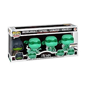 Funko Pop Comics: 4-Pk Teenage Mutant Ninja Turtles The Last Ronin Figures $23.25