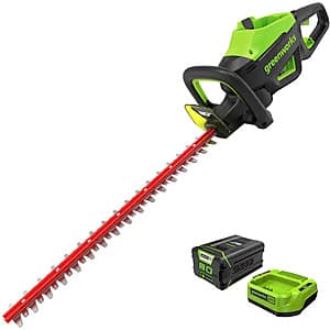 Greenworks 80V 26" Cordless Brushless Hedge Trimmer w/ 2Ah Battery & Charger $100 + Free Shipping