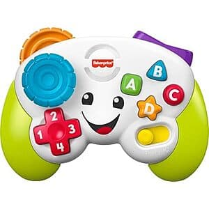 Fisher-Price Baby & Toddler Laugh & Learn Game Controller Toy (Green) $6