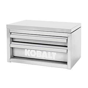 Kobalt Portable Toolbox (Various Colors): 3-Drawer $27, 2-Drawer $17 + Store Pickup