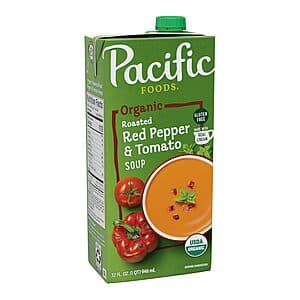 32-Oz Pacific Foods Organic Soup (Roasted Red Pepper & Tomato) 11 for $18.10 w/ Subscribe & Save