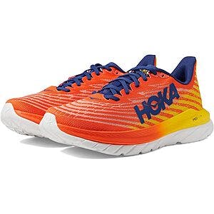 Men's Hoka Mach 5 Everyday Road Running Shoes in D Width (Flame/Dandelion) $87.90 + Free S/H