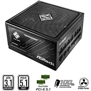 ASRock Steel Legend ATX3.1 80 Plus Gold Modular PSU: 1200W $140, 1000W $110 + Free Shipping