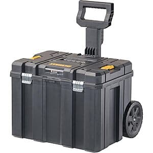 17" DeWALT TSTAK Mobile Storage Deep Box w/ Wheels $65.70 + Free S&H