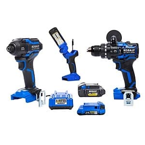 Select Locations: Kobalt XTR 24V Max 3-Tool Power Combo + Kobalt Jigsaw & Router $149 + Free Store Pickup
