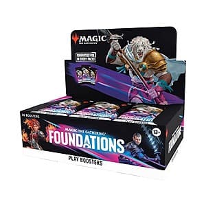 Magic: The Gathering Foundations Play Booster Box (36 Booster Packs) $100 + Free S&H w/ Amazon Prime