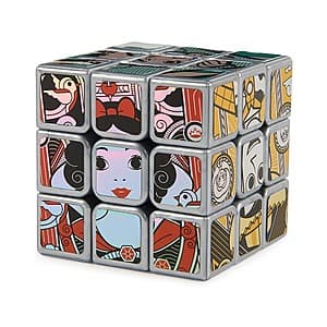Rubik’s Cube Disney 100th Anniversary Metallic Platinum 3x3 Cube $4 + Free S&H w/ Amazon Prime