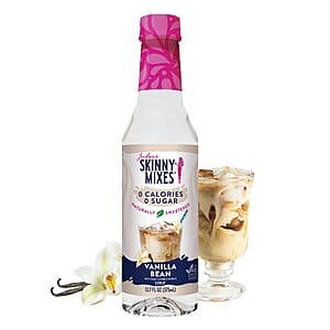 12.6-Oz Jordan's Skinny Sugar Free Syrups (Vanilla Bean) $3.50 w/ Subscribe & Save