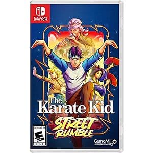 The Karate Kid: Street Rumble (Nintendo Switch) $10