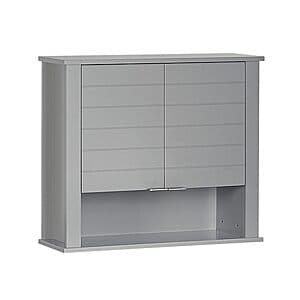 RiverRidge Madison Two-Door Bathroom & Laundry Wall Mount Storage Cabinet $20.45