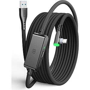 16' INIU Oculus Link Cable with Charging $9.90