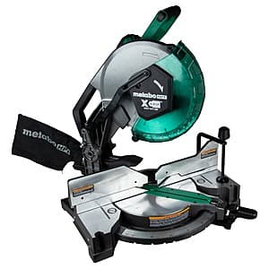 Metabo HPT 12" 15-Amp Dual Bevel Compound Corded Miter Saw $149 + Free S&H