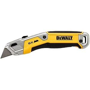 DeWALT Retractable Utility Knife w/ Blade Storage $9.55