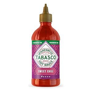 Tabasco Hot Sauces: 64-Oz Chipotle $18.65, 20-Oz Sriracha $3, 11-Oz Sweet Chili $2.65 & More w/ S&S