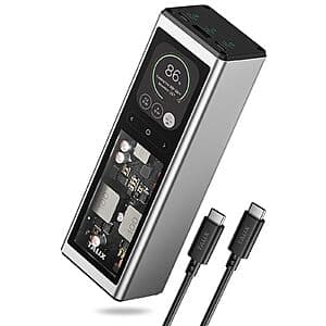 TALIX 20000mAh 3-Port 140W USB-C Power Bank $39 + Free S&H