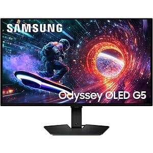 27” Samsung Odyssey G50SF QD-OLED 1440p QHD 180Hz Gaming Monitor $350 + Free Shipping