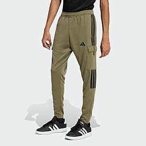 adidas Men's Tiro Cargo Pants (Olive Strata / Black) $19.80 + Free S&H