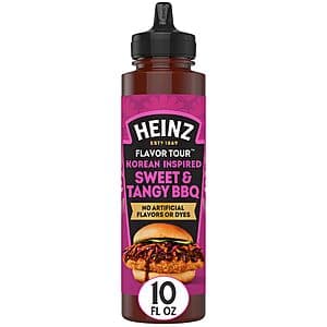 Select Accounts: 10-oz Heinz Korean-Inspired Sweet & Tangy BBQ Sauce $2.70 w/ S&S