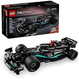 240-Piece LEGO Technic Mercedes-AMG F1 W14 E Performance Pull-Back Race Car Toy $21.60