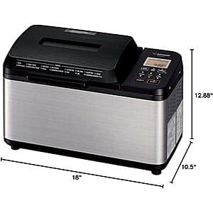 Zojirushi Home Bakery Virtuoso Plus Breadmaker (2-lb. Loaf of Bread Capacity) $336 + Free Shipping