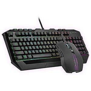 Cooler Master Devastator 3 RGB Gaming Keyboard & Mouse $20