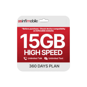18-Month Infimobile Prepaid Mobile Unlimited Talk / Text + 15GB Data / Mo. $175 + Free S&H