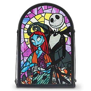 6" Open Road Disney's The Nightmare Before Christmas Painted Glass Tea Light Holder $3.70