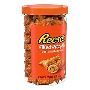 18-Oz Reese's Peanut Butter Filled Pretzels $3.55 w/ Subscribe & Save