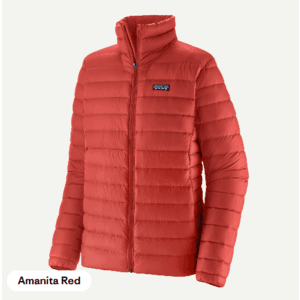 Patagonia Men's 800-Fill-Power Down Sweater Jacket (Amanita Red) $139 + Free Shipping