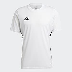 adidas Men's Tabela 23 Jersey T-Shirt (Black or White) $5.60 + Free Shipping