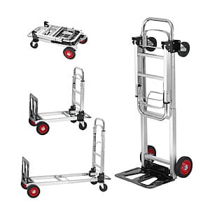 SucceBuy Lightweight Folding Hand Truck Dolly (400lb Capacity) $31 + Free S&H