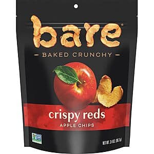 3.4-Oz Bare Baked Crunchy Apple Chips (Fuji & Reds) 7 for $15.95