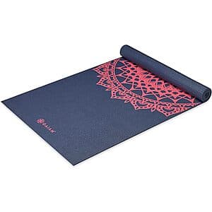 Gaiam Print Yoga Mat (Pink Marrakesh) $12.25