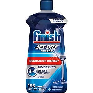 16-Oz Finish Jet-Dry 3-in-1 Dishwasher Rinse Aid $2.75 w/ Subscribe & Save