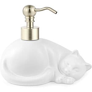 11-Oz NEWHENGS Cat Shape Soap/Lotion Pump Dispenser $8.55