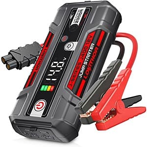 LOKITHOR J400 2000A 12V Portable Jump Starter w/ ConnectMax Tech $31 + Free Shipping