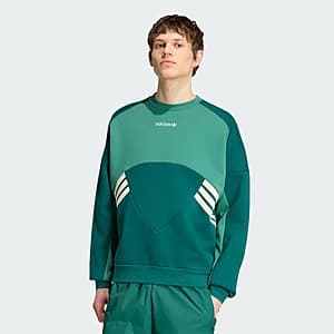 adidas Men's Munich 93 Crew Neck Sweatshirt (Collegiate Green, Medium) $19.20 + Free S&H