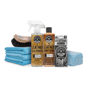 8-Piece Chemical Guys Vehicle Leather Care Kit $22.95