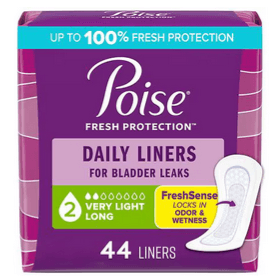 Poise Daily Liners Postpartum Pads (Various) + $10 W Cash $10 + Free Store Pickup