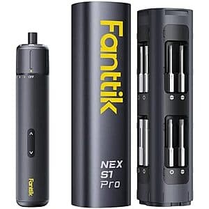 Fanttik S1 Pro Cordless Electric Screwdriver w/ 16 Bits $40 + Free S&H