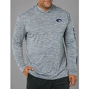 Costa Del Mar Men's Technical Hooded Long Sleeve Shirt (Various) $22.50 or less
