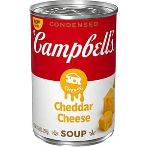 10.5-Oz Campbell's Condensed Soup (Cheddar Cheese) $0.85 w/ S&S