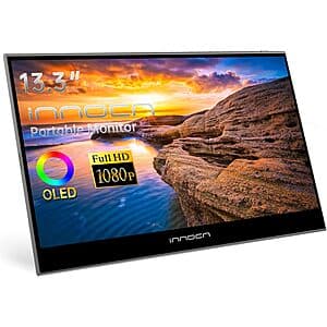 13.3" INNOCN 1920x1080 60Hz OLED Portable USB-C Monitor $90 + Free Shipping