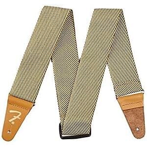 Fender Classic Vintage Style Tweed Leather Guitar Adjustable Strap (40"-55") $12.95