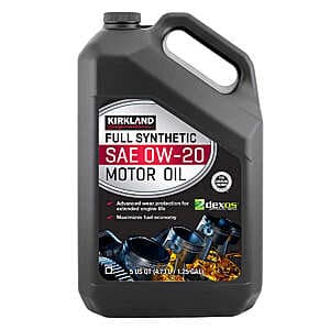 10-Qt Kirkland Signature Full Synthetic Motor Oil $31.99 ($33.99 for non members)